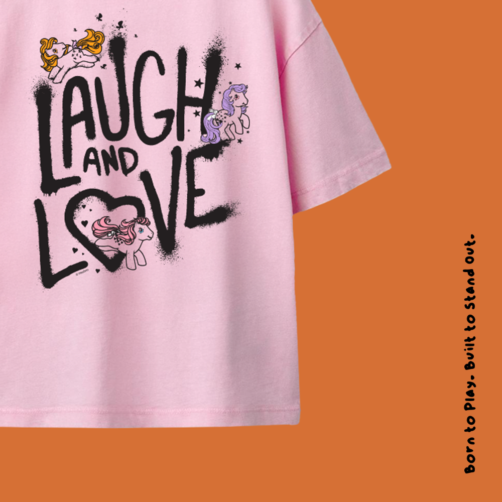 Hasbro My Little Pony Love Girls Pink T-Shirt & Leggings Set